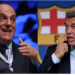 Debati mes presidentit të federatës spanjolle dhe atij të Barçës: Harroje Super Ligën Europiane