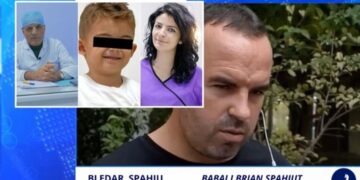 Pas ndërhyrjes në dhëmbë i vdiq djali 3-vjeç, flet babai i Brian Spahiut: Prokurorja Felaj do të prishë provat