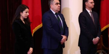 Nga Mete, te Blendi Gonxhja dhe Adea Pirdeni, betohen në Presidencë ministrat e rinj