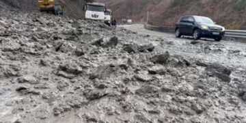 Reshjet e dendura shkaktojnë probleme, balta mbulon Rrugën e Arbrit