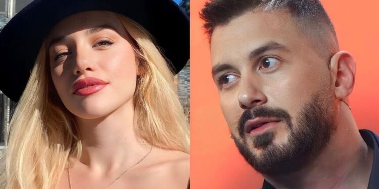 “Bëjmë puthjen e fluturës”, momente intime mes Romeos dhe Heidit