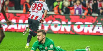 Debutim ëndrrash me gol, Muja: Jam i lumtur te Samsunspor, po përshtatem me skuadrën e re