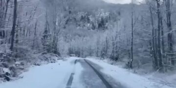 I ftohti ‘mbërthen’ vendin, Qarku i Shkodrës mbulohet nga bora, ja si paraqitet situata