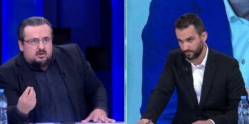 “Ule gishtin, qenke i habitshëm”, plas sherri në studio mes Telitit dhe Lapajt: E dogjët reformën, do t’u ndëshkojë populli