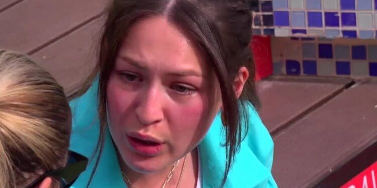 “Desh u lidhe me Meritonin”, Françeska shpërthen në lot pas debatit me Julin: Nuk kam ardhur të denigrohem këtu