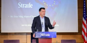 Veliaj në konferencën e Straife, “Trendet e Reja në Bashkimin Europian”: Fokusi ynë, arsimimi digjital i të rinjve dhe të rejave