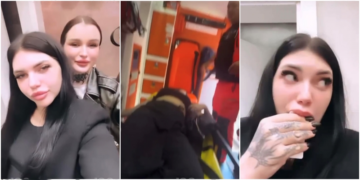 Duke pirë “Xanax” dhe pa ndjenja në ambulancë, dalin pamjet e dy eskortave që vdiqën në Tiranë