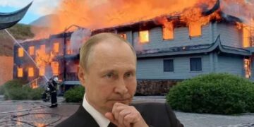 Shpërthen në flakë pallati ku argëtohet Vladimir Putin, zbardhen dyshimet e para (FOTO)