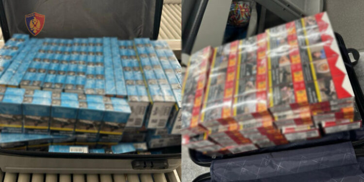 Kontrabandoi cigare, ndalohet në aeroportin e Lutonit 38-vjeçari shqiptar