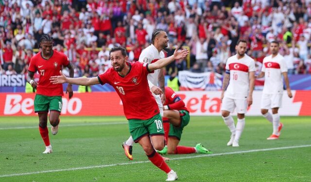 Portugalia fiton 3-0 kundër Turqisë dhe siguron kualifikimin