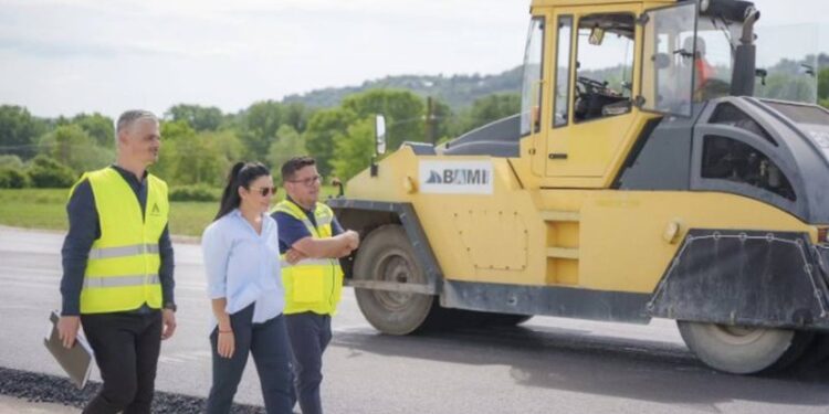 Aksi Thumanë-Kashar, Balluku inspekton punimet: Hapet për qarkullim më 30 qershor
