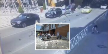 Tragjike/ Bie makina nga një parking shumëkatësh, humbet jetën biznesmeni i njohur, e dashura e tij shtatzënë dhe djali i saj i mitur