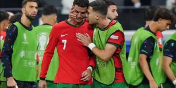 Gafa e BBC, ja çfarë shkruan live në TV për Cristiano Ronaldon pasi humbi penalltinë