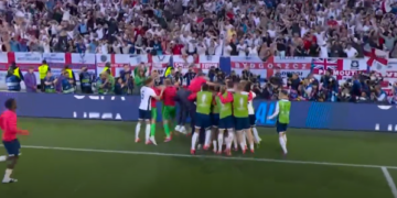 Anglia eliminon Zvicrën pas penalltive, “Tre Luanët” në gjysmëfinale