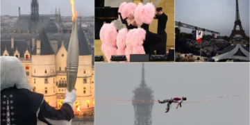 Emocione në “Paris 2024”, ceremoni spektakolare nga Lady Gaga në lumin Sena