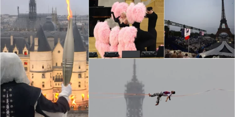 Emocione në “Paris 2024”, ceremoni spektakolare nga Lady Gaga në lumin Sena