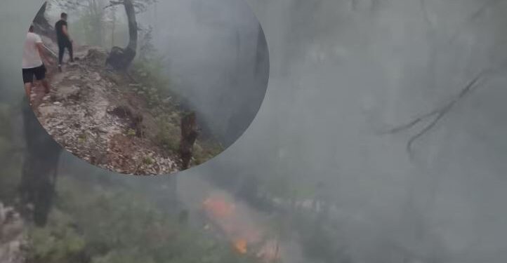 Vihet nën kontroll vatra e zjarrit në lagjen Kaprre