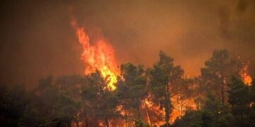 Greqia në alarm, zjarret ‘pushtojnë’ vendin fqinj