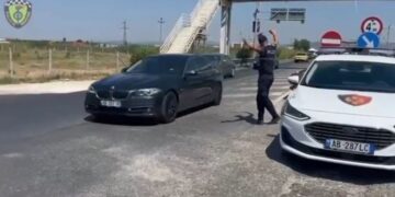 38 Arrestime dhe 8221 ndëshkime në gusht për shkelje të rregullave të qarkullimit