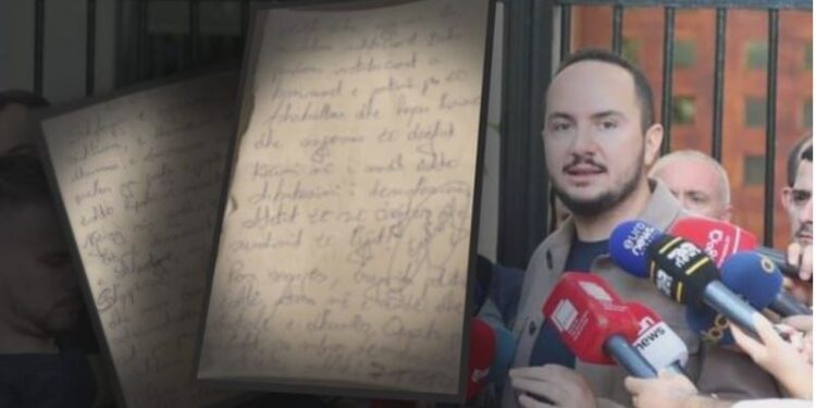 Tensionet dhe përplasjet në Kuvend, Ervin Salianji reagon nga burgu