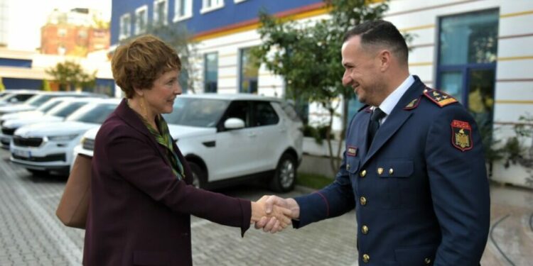 Pas takimit me Dumanin, Ann Fransen takohet edhe me Drejtorin e Përgjithshëm të Policisë së Shtetit