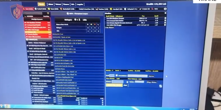 Kishin përshtatur disa ambiente për baste sportive online, arrestohen 8 persona