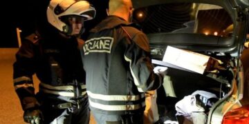 “16.7 kg kokainë e fshehur në makinë”, arrestohen dy shqiptarë në Francë