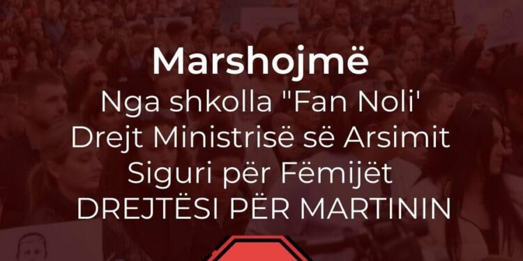 Vrasja e 14-vjeçarit në Tiranë, paralajmërohet protesta e radhës nga prindërit e nxënësve