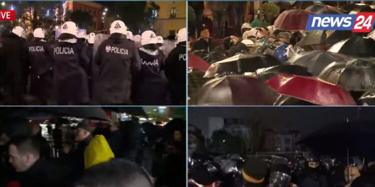 Përplasje të forta te Rruga e Elbasanit, Noka konfliktohet me shefin e Komisariatit 1