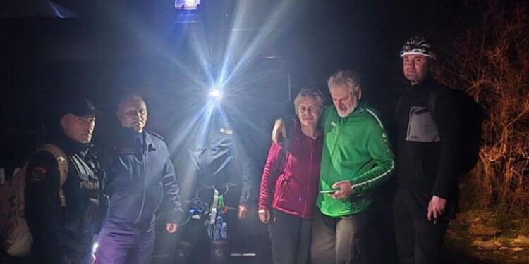 Kishin humbur rrugën në Malin e Taraboshit, FNSH gjen turistët pas dy orë kërkimesh