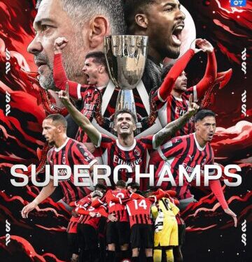Milan triumfon në finalen e Superkupës ndaj Interit