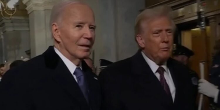 Trump arrin në Kapitol për ceremoninë e inaugurimit, siguri e lartë në rrugë