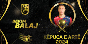 Bekim Balaj fiton “Këpucën e Artë” 2024 në Superiore