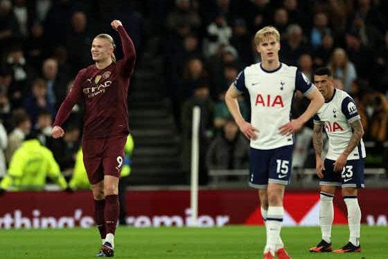 City thyen Tottenham me golin e Haaland, zhgënjen Arsenali, United vuan por fiton