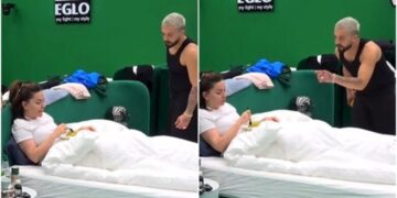 Gjesti le mënjanë inatet, i qëndron afër Rozanës e cila është e sëmurë