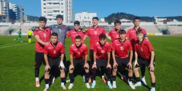 Raundi i dytë i kualifikueseve të EURO U-17/ Shqipëria triumfon ndaj Azerbajxhanit 4-1