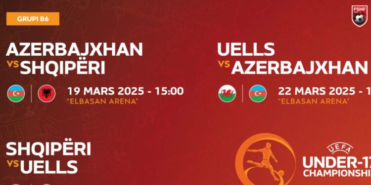 Europiani U-17,FSHF organizon ndeshjet e raundit të dytë, turneu i dytë për vitin 2025