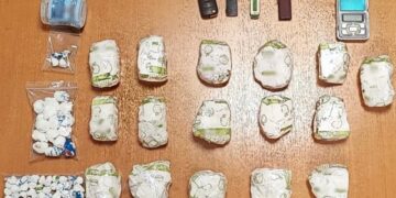 Shqiptari kapet në Greqi me 2.5 kilogramë kokainë