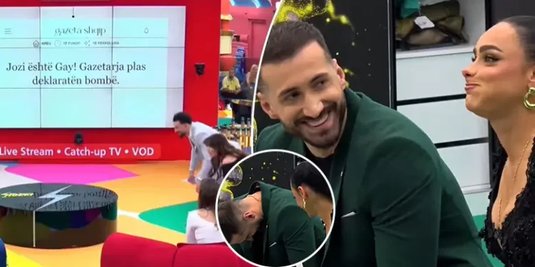 Reagimi i Jozit kur banorëve iu tregohet lajmi që ai “është homoseksual”