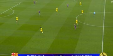 Barcelona zhbllokon ndeshjen, realizon ndaj Dortmund