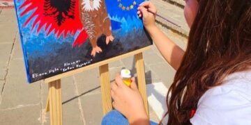 Dita e Europës përmes pikturave të realizuara prej nxënësve