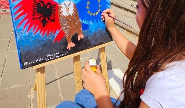 Dita e Europës përmes pikturave të realizuara prej nxënësve