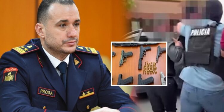 “Trafik armësh Kosovë-Shqipëri, 10 të arrestuar — reagon drejtori i Policisë”