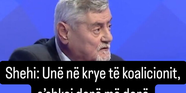 Shehi: Unë në krye të koalicionit, s’shkoj derë më derë