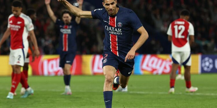 “PSG në finalen e Champions! Eliminon Arsenalin, tani përballet me Interin.”