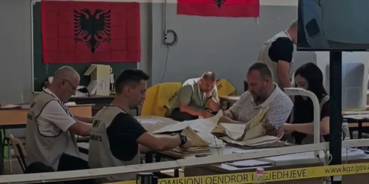 Mbyllet numërimi i kutive të votimit në Konispol, ja rezultatet