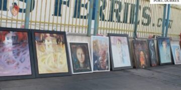 Tentuan trafikimin e pikturave mijëra € nga Durrësi, 1 i arrestuar dhe 2 në kërkim