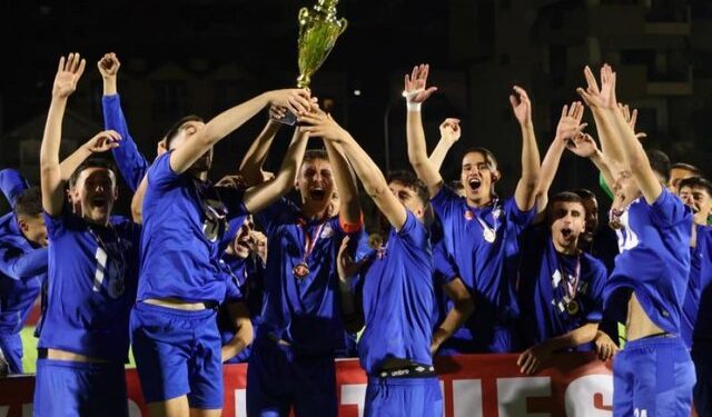 Teuta fiton Kupën e Shqipërisë U-19, mposht Tiranën në finale