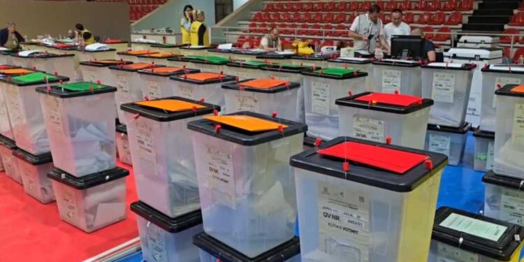Numërohen 95 për qind e kutive të votimit, këto janë rezultatet