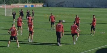 Përballja Shqipëri-Serbi, nis seanca e parë stërvitore e Kombëtares shqiptare